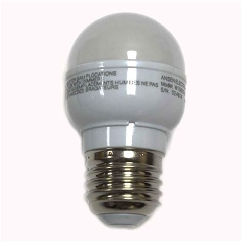 Light Bulb - 120V 25W Specifications. This light bulb is a 120 volt, 25 watt incandescent appliance light bulb with a small base screw-in that fits in a variety of appliances such as microwaves, refrigerators, freezers, cooktops, or stoves. Its purpose is to light up the appliance when the door is open. This is a genuine OEM part. 